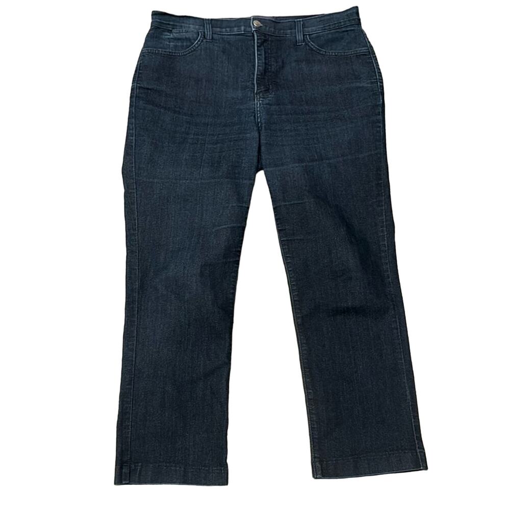 NYDJ Women's Skinny Ankle Jean Dark Wash Size 14P